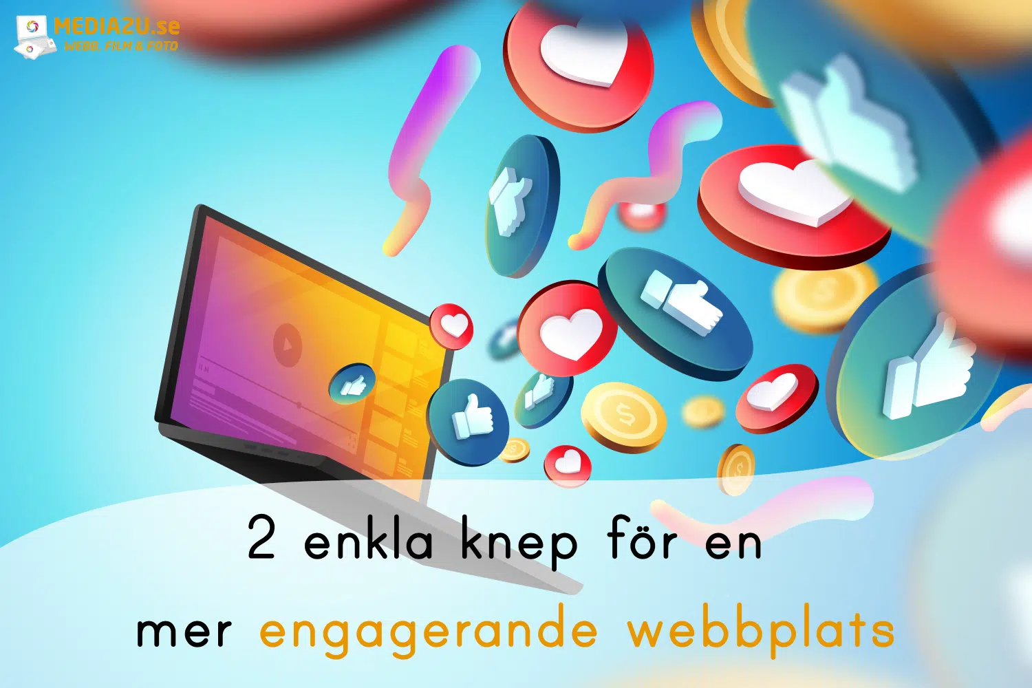 Engagerande hemsida